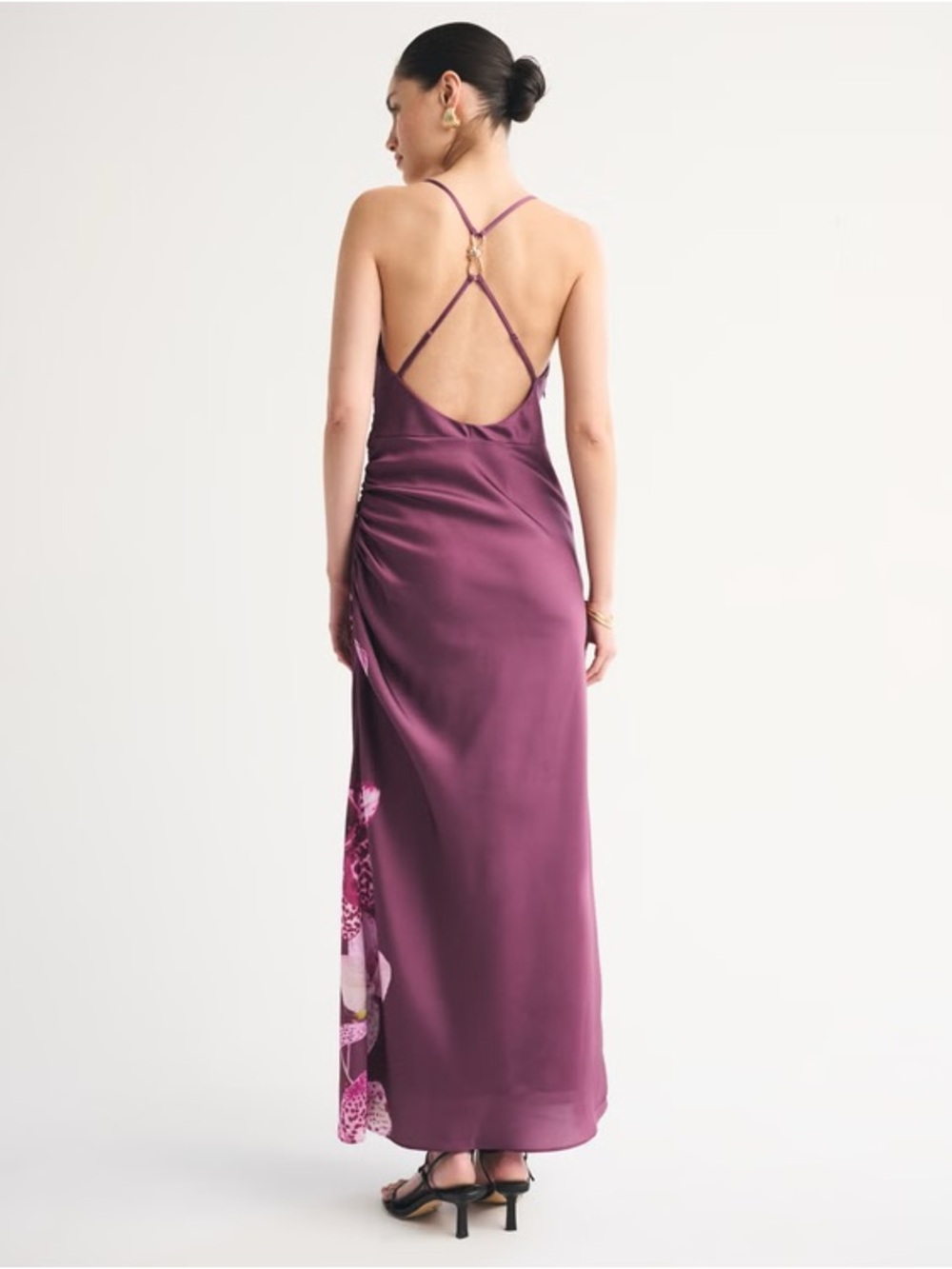 Abercrombie & Fitch Open-Back Hardware Maxi Dress - Picture 5 of 6